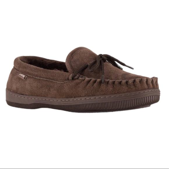 NWT LAMO FOOTWEAR MENS MOCCASIN SLIPPERS
